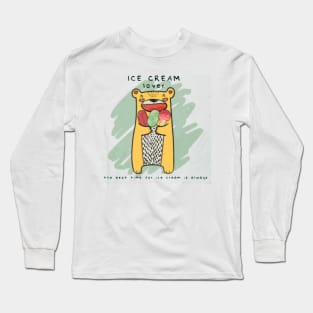 Ice Cream Lover Long Sleeve T-Shirt